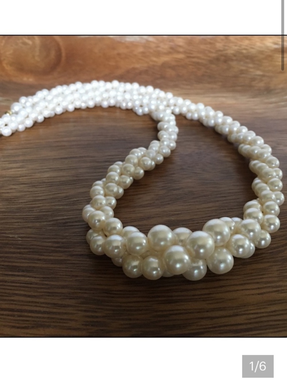Napier- Classic twisted pearl necklace